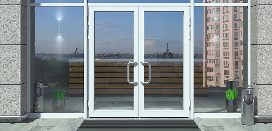 storefront glass repair in Palm Beach Gardens, FL